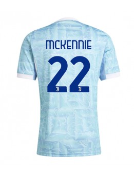 Juventus Weston McKennie #22 Replika Borta Kläder 2025-26 Kortärmad